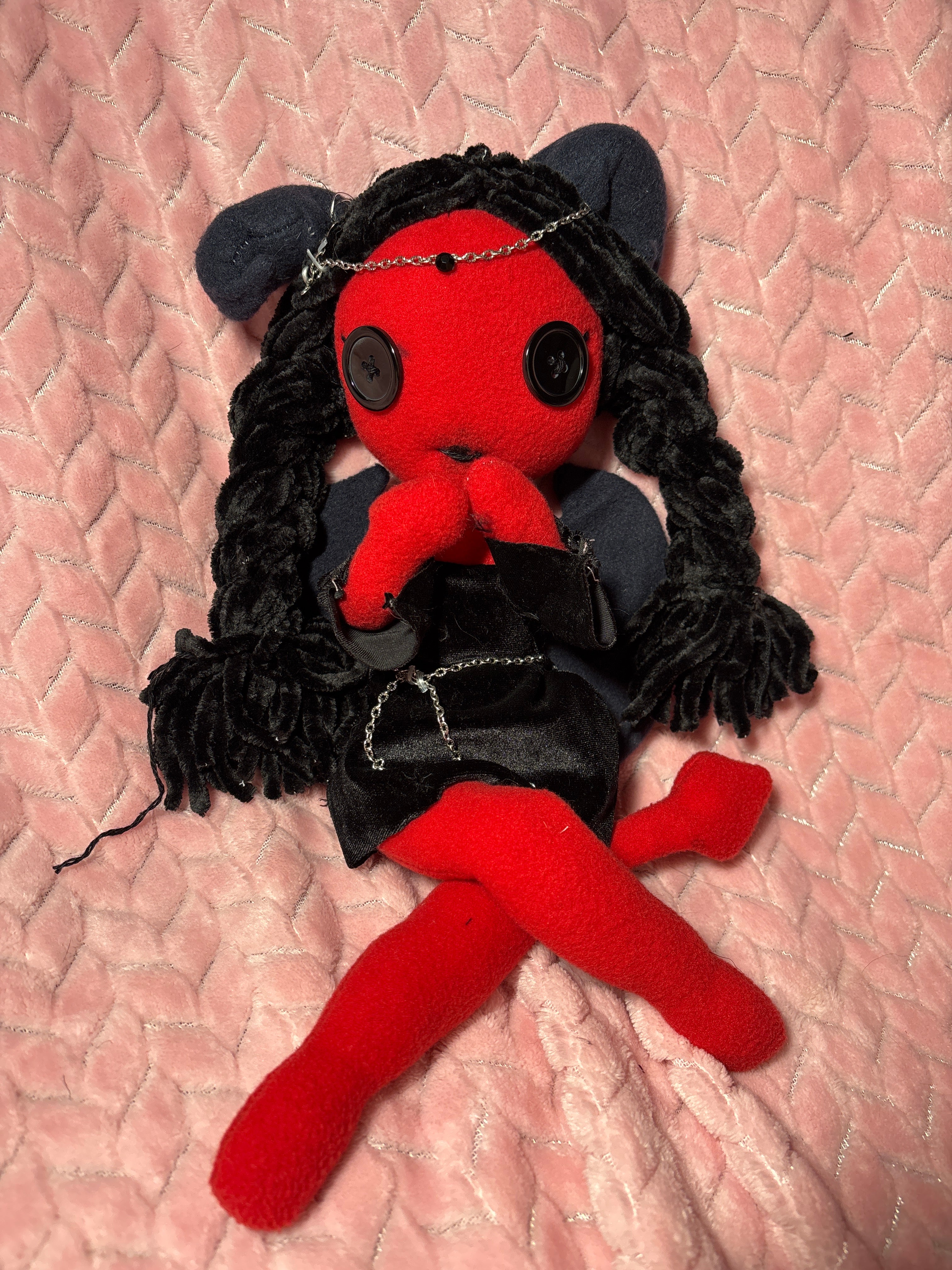 Misery-Hopeful Hearts Cloth Doll Bag Charm (12in)