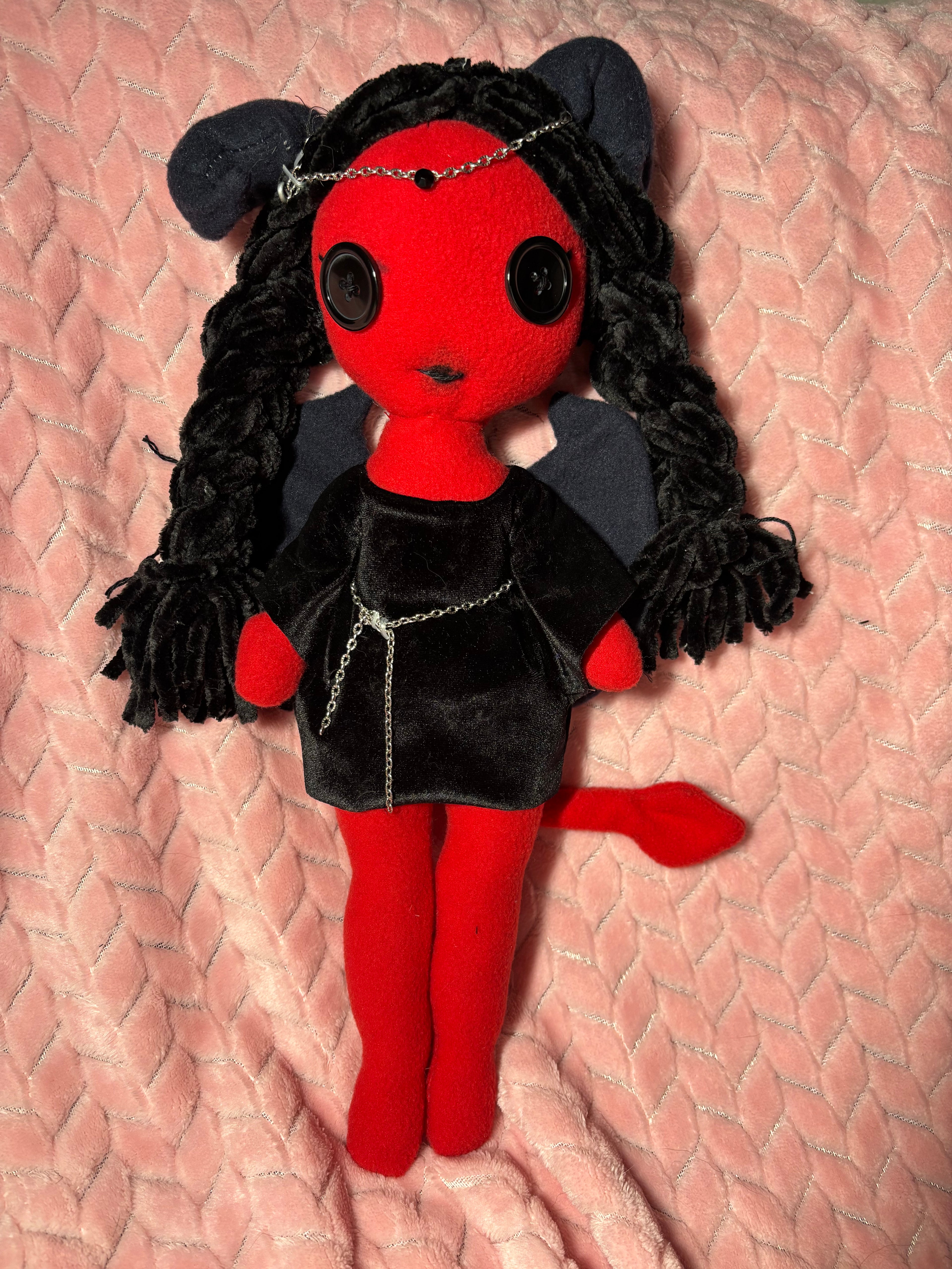 Misery-Hopeful Hearts Cloth Doll Bag Charm (12in)
