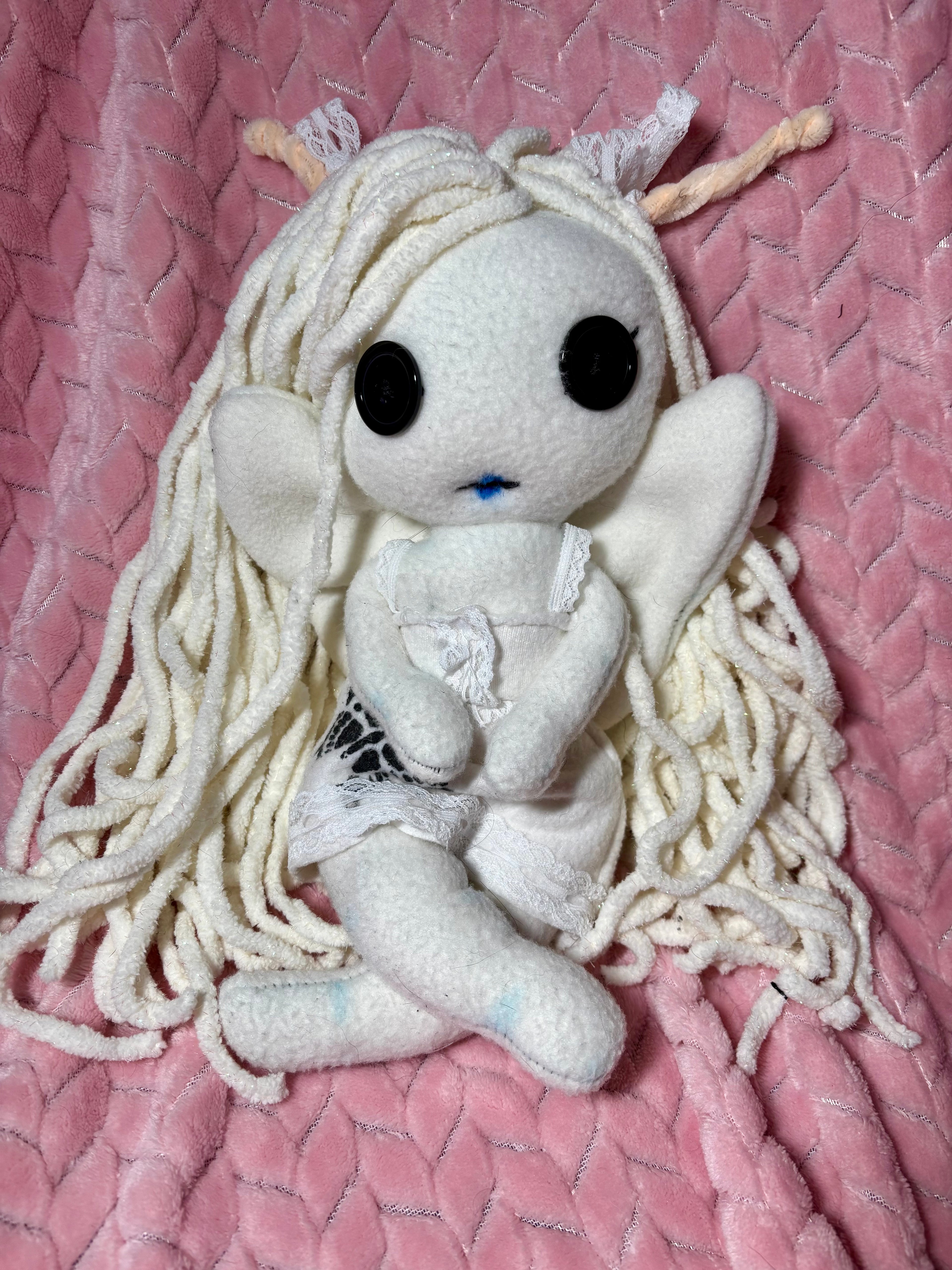 Luna-Hopeful Hearts Cloth Doll Bag Charm(12in)