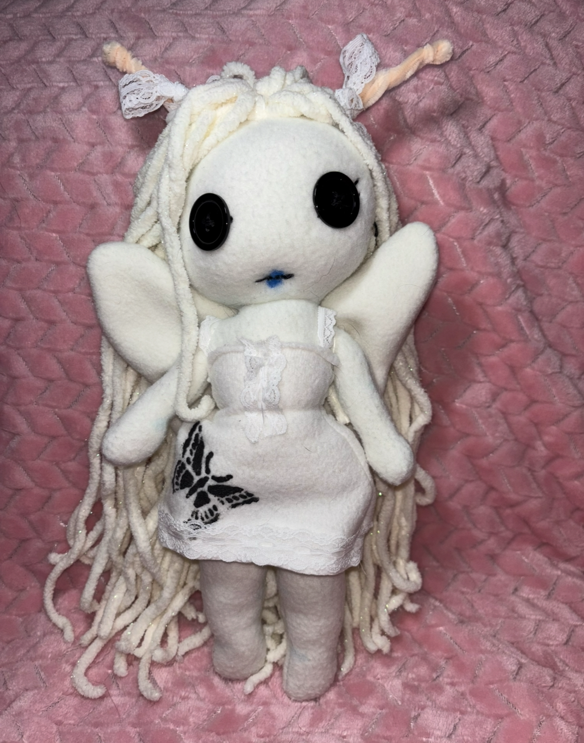 Luna-Hopeful Hearts Cloth Doll Bag Charm(12in)